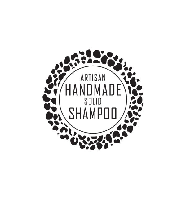 38. Artisan Handmade Solid Shampoo Label 4.2cm Dia - Transparent on Sale