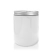 White Pharmacist Glass Jar with Silver Lid 200ml Online Sale