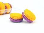 6 Pack Blackberry Thai Tea French Macarons Cheap