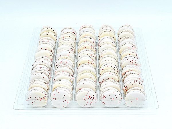 50 Pack Pomegranate Ginger French Macaron Value Pack Hot on Sale