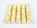 50 Pack Mixed Berries Pie French Macaron Value Pack Supply