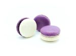 6 Pack Taro White Chocolate Ganache Macarons For Sale