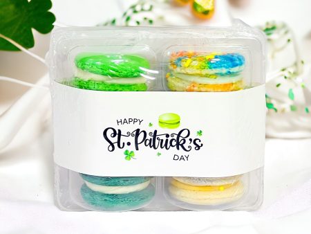 6 Pack Surprise Me! | St. Patrick s Day French Macaron Set For Sale