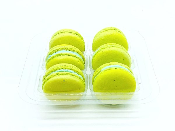 6 Pack spearmint French macarons Online Sale