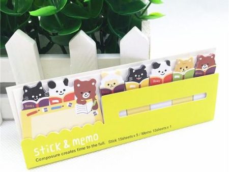 Bears Stick & Memo Sticky Notes Online