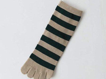 Classic Stripped TOETOE® Socks For Cheap