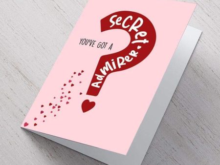 Secret Admirer A6 Card Online Hot Sale