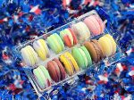 Surprise Me! 12 Pack Vegan French Macarons Set | , Dairy Free | 12 Different Flavors of Fun! For Sale