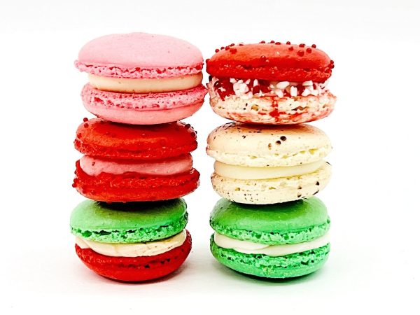 6 Pack Holiday French Macarons Set Cheap