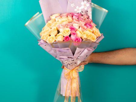 50 Roses hand tied Cheap