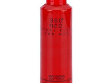 360 Red for Men by Perry Ellis Deodorizing Body Spray 6.8 oz Sale