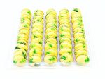 50 Pack Papaya Buttercream  French Macaron Value Pack For Sale