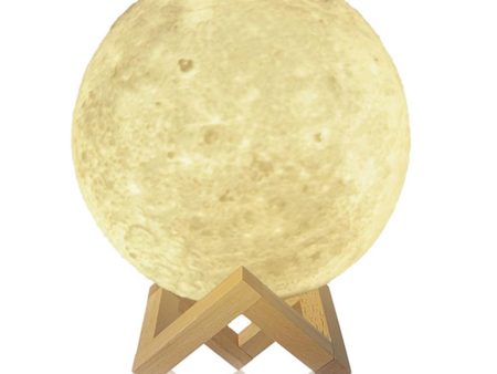 3D Print Moon Lamp USB LED Night Light Moonlight | 8-20cm Online