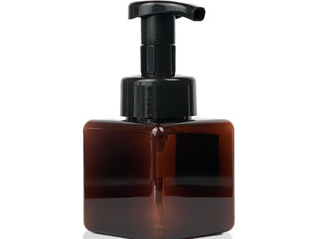 250ml Amber Plastic Bottle with Black Foaming Pump Cheap