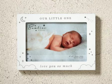 Bambino Wooden Frame  Little One  6x4 Sale