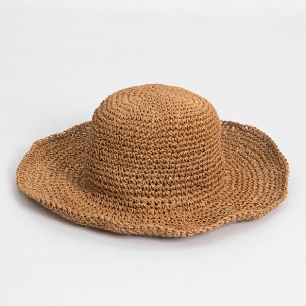 Natural Straw Effect Sun Hat Fashion