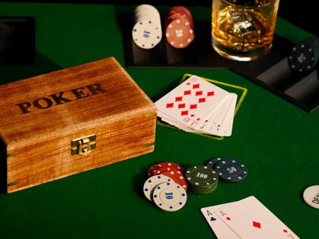 Harvey Makin Wooden Poker Set For Discount