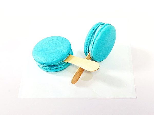 Blueberry Cream Macaron Sucettes En Gros | Available in 24 & 48 Sucettes Hot on Sale