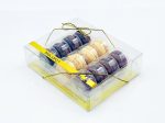 12 Pack Chocolate Gift Box Set Macarons. Online now