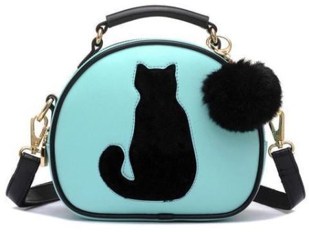 Cat & Fur Ball Crossbody Handbag Sale