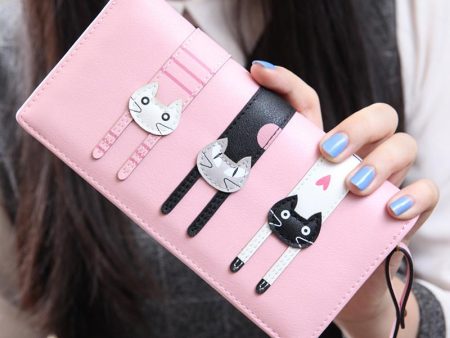 Adorable Kitten Long Wallet - FREE SHIPPING Online