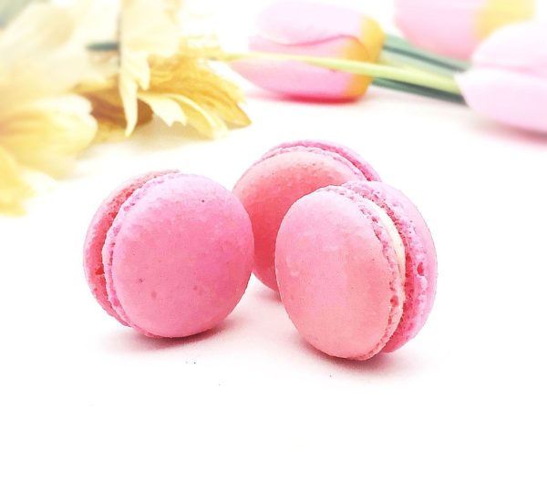 6 Pack Assorted  Macarons | Pink Lemonade, Red Velvet, Raspberry Macarons Online Hot Sale