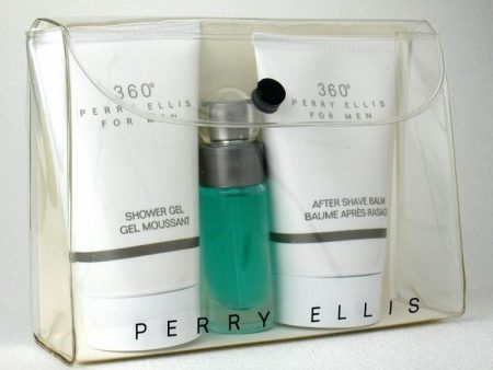 360 for Men by Perry Ellis 3 Pc Mini Gift Set Sale