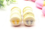 BIC | Baby is Coming Set 6 Pack  French Macarons | Perfect for Baby Shower and Baby Gender Reveal Pary For Cheap