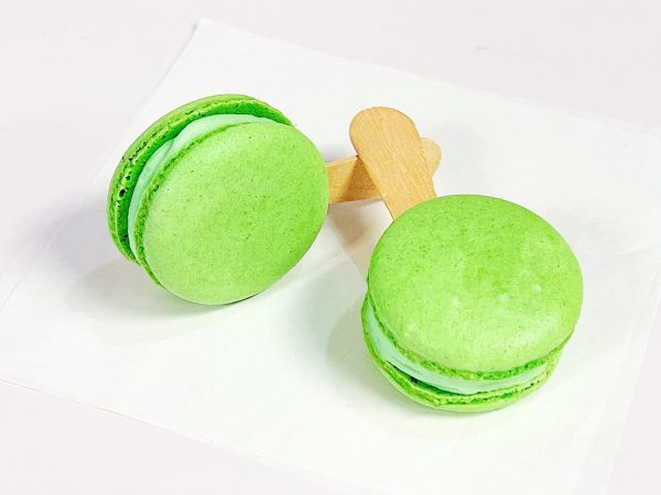 Apple Cream Macaron Sucettes En Gros | Available in 24 & 48 Sucettes Online now