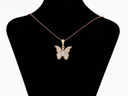 Scarlett Butterfly Pendant With Necklace For Cheap