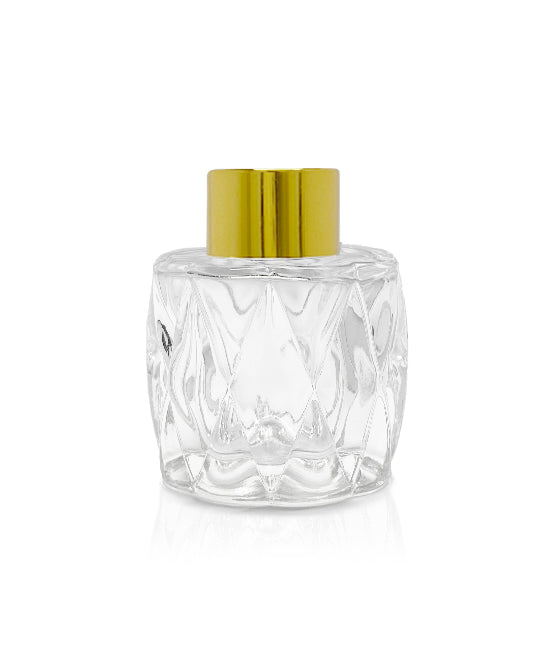 50ml Retro Diamond Diffuser Bottle - Gold Collar Online Hot Sale