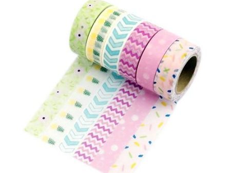 6 Rolls Tape Set November Special Fashion