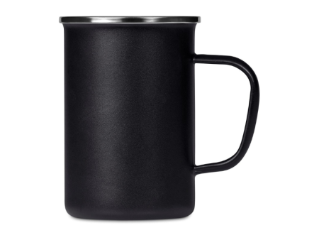 Serendipio Canyon Enamel Coffee Mug – 600ml -Black Cheap