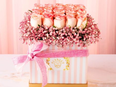 Bed of Pink Roses For Sale