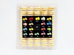 50 Pack Mixed Berries Pie French Macaron Value Pack Supply