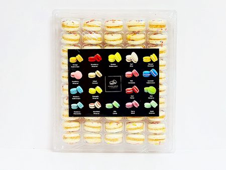 50 Pack Mixed Berries Pie French Macaron Value Pack Supply