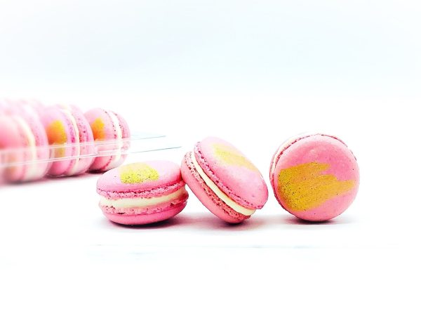 50 Pack Rosewater  French Macaron Value Pack Hot on Sale