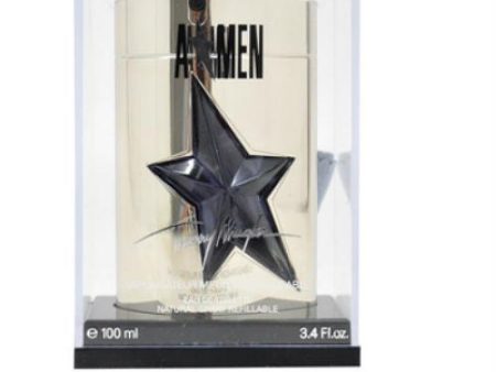 A * MEN Angel for Men by Thierry Mugler Metal for Men EDT Refillable Spray 3.4 oz Sale