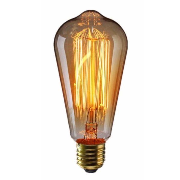 3pcs E27 Edison Bulbs 60W Tungsten Filament Light Bulb 220V for Home Hotel Store Light Fixtures For Sale