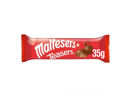 Maltesers Teasers Milk Chocolate & Honeycomb Snack Bar 35g For Cheap