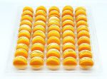 50 Pack Orange Pumpkin French Macaron Value Pack For Cheap