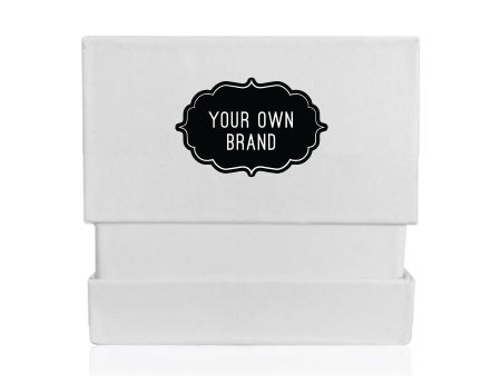 White Matte Finish Adjustable Gift Box - Small - Vintage Online now