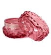 Daisy Pink Diamond Macaron Glass Jar with Lid 90ml Fashion