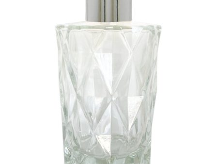 200ml Diamond Cut Diffuser Bottle - Silver Collar Online