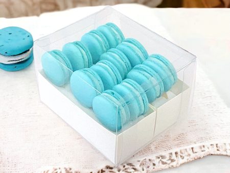 Blueberry Cream Macaron Sucettes En Gros | Available in 24 & 48 Sucettes Hot on Sale