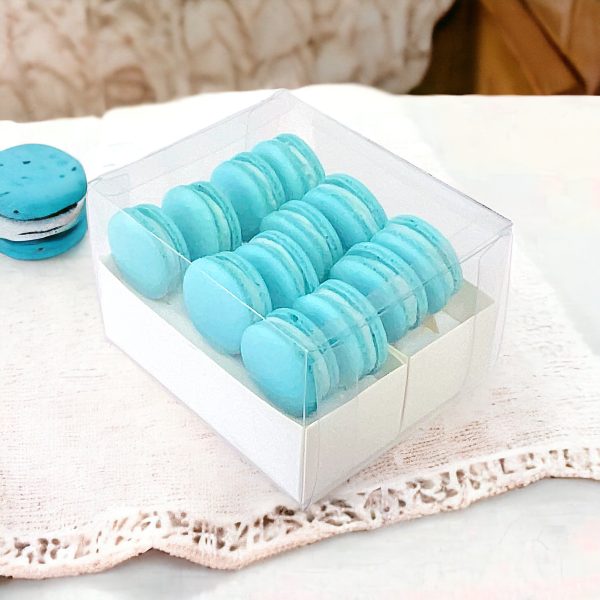 Blueberry Cream Macaron Sucettes En Gros | Available in 24 & 48 Sucettes Hot on Sale