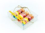 12 Pack Memory Lane Gift Box Set Macarons. Fashion