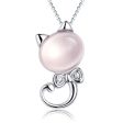 CAT PEARL NECKLACE Discount