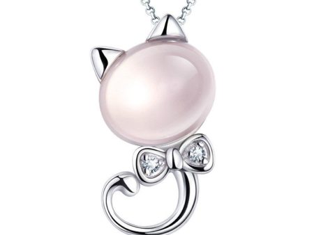 CAT PEARL NECKLACE Discount