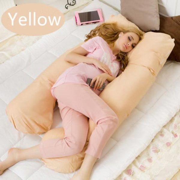 Big U Type Pregnancy Pillows Body Pillow for Pregnant Women Best For Side Sleepers Removable Big Pregnancy Pillow For Neck For Sale